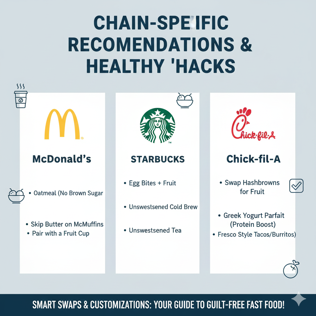 Chain-Specific Recommendations & Healthy Hacks