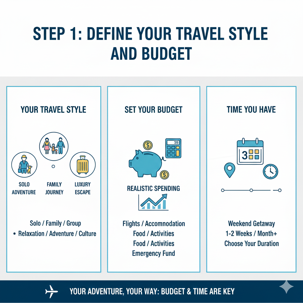 Defining Your Travel Style and Budget