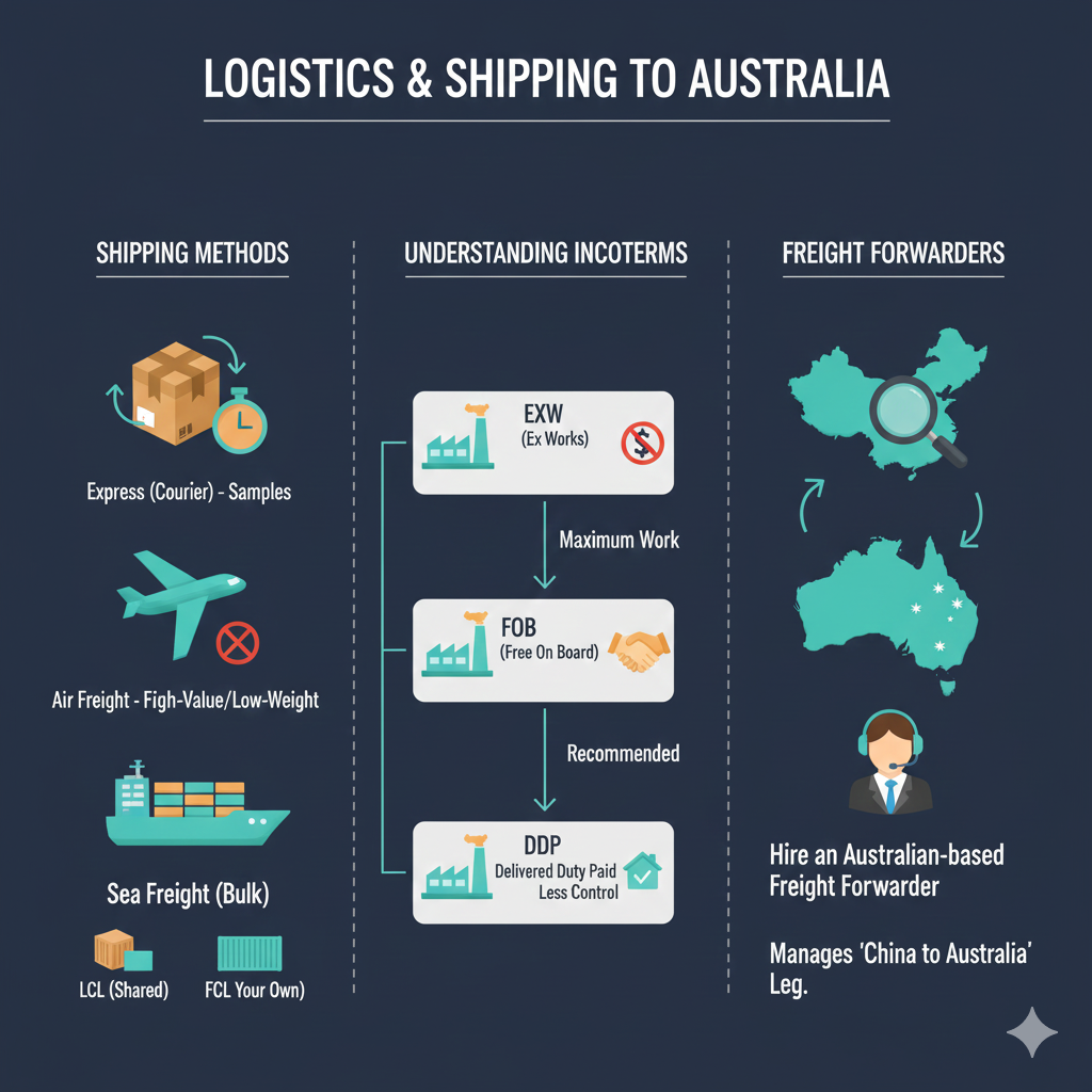 Logistics & Shipping to Australia