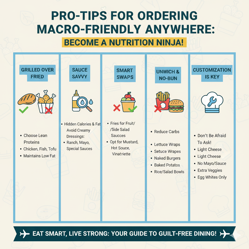 Pro-Tips for Ordering Macro-Friendly Anywhere