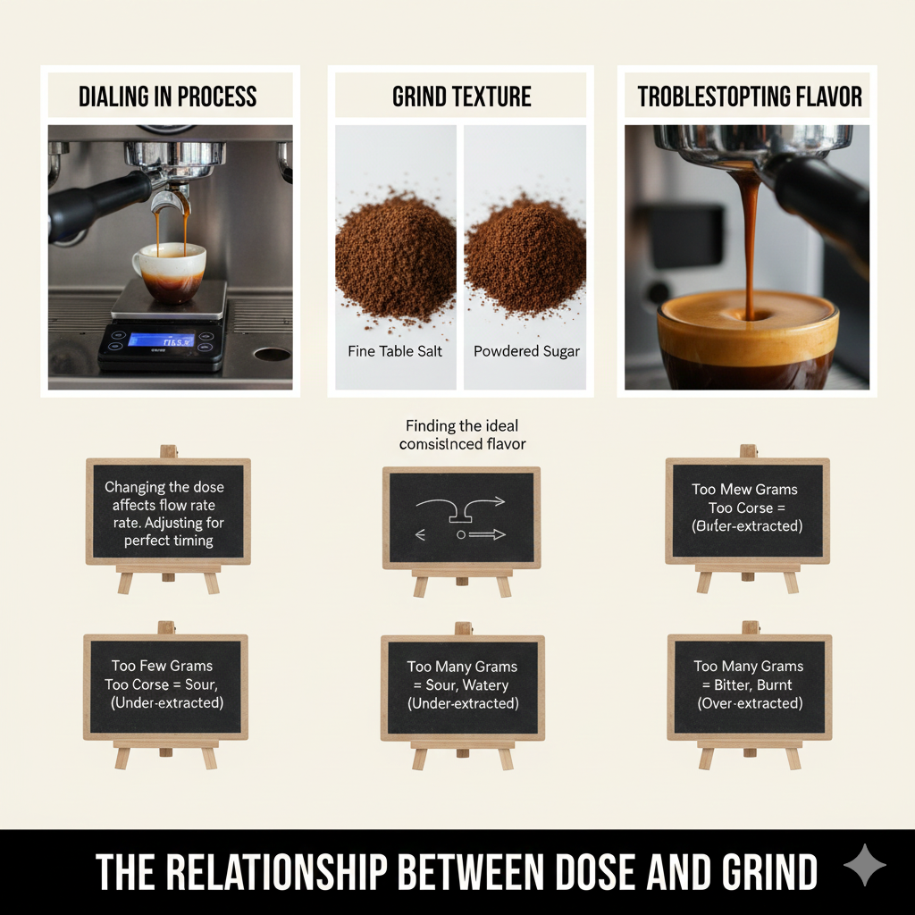 The Relationship Between Dose and Grind