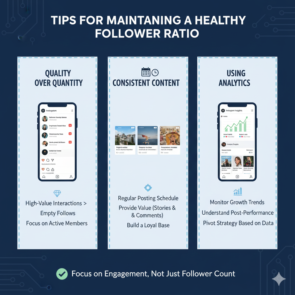 Tips for Maintaining a Healthy Follower Ratio