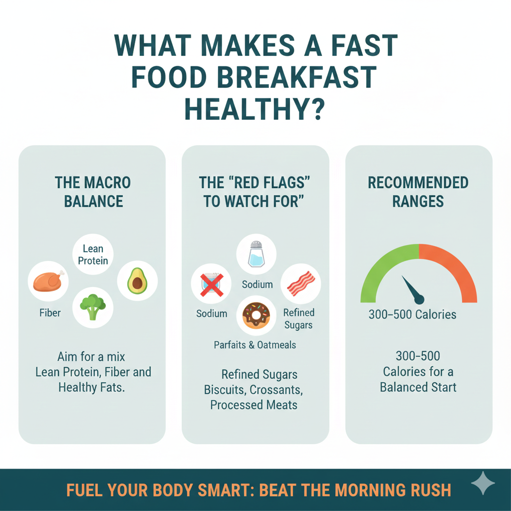 What Makes a Fast Food Breakfast "Healthy"?
