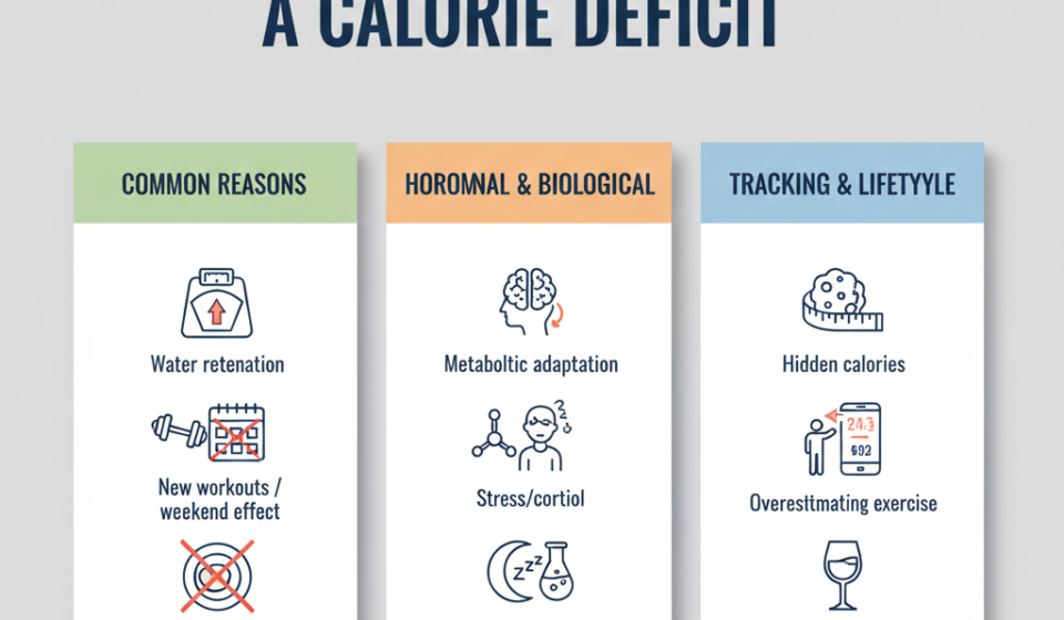 Why You Gain Weight in a Calorie Deficit